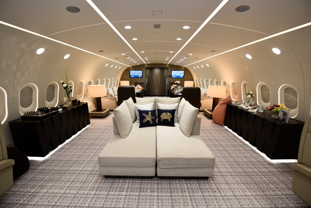 private jet Boeing Business Jet 787